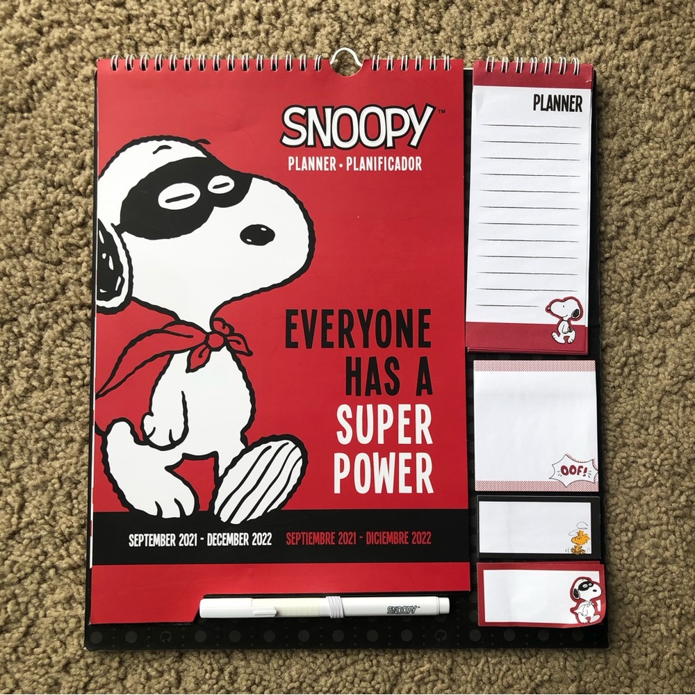 NWT 2022 Snoopy Planner